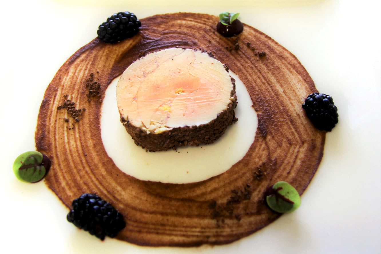 Foie gras en ballotine
